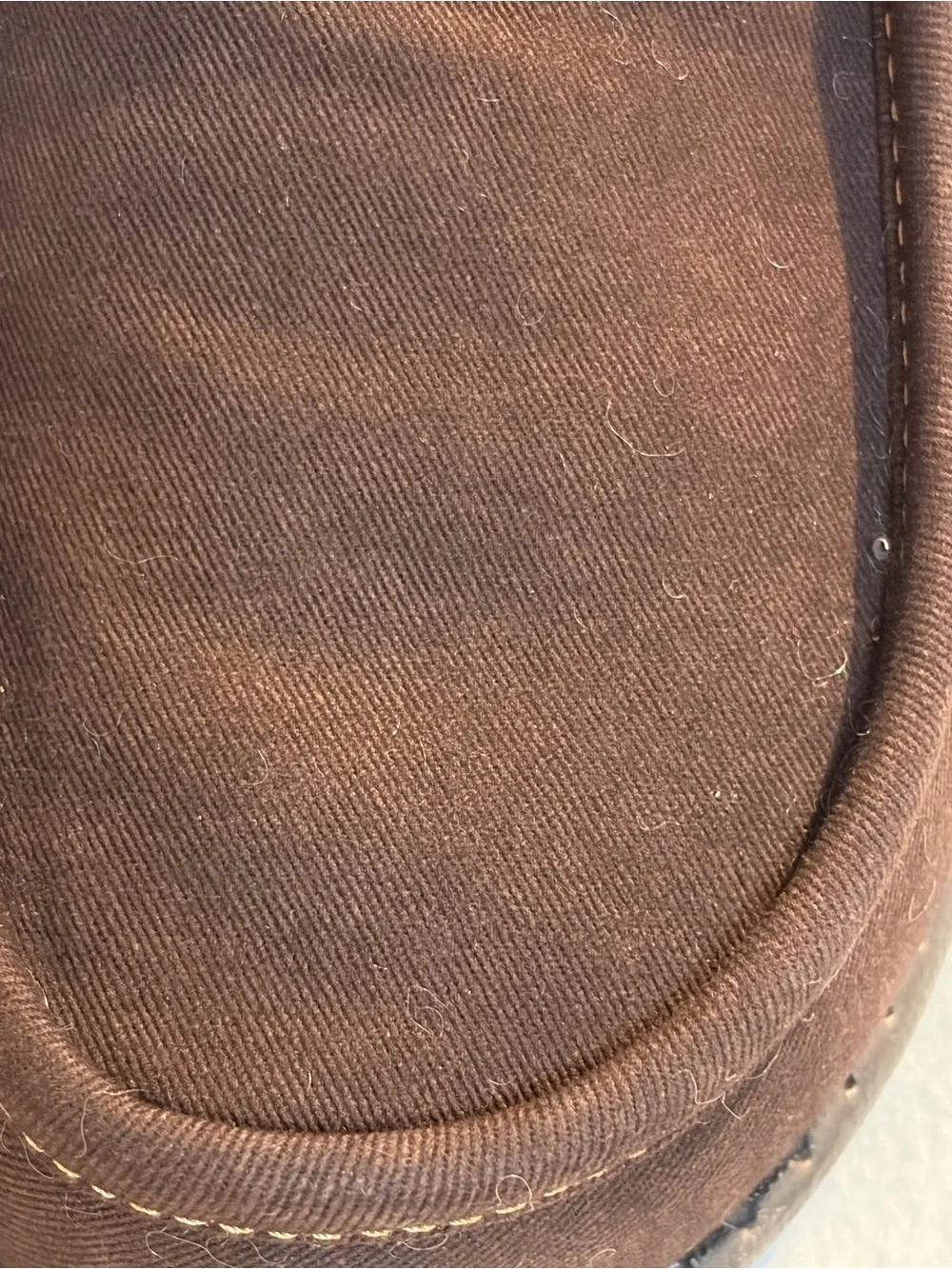 Hey Dude Brown Slip-On Canvas with Sherpa Lining